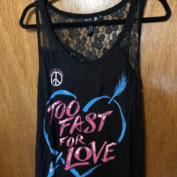 Affliction Too Fast For Love Patchwork Lace Dress - Picture 2 of 6